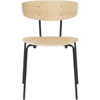 Ferm Living Herman Chaise de salle à manger White Oiled Oak