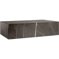 Audo Copenhagen Plinth Low Table Kendzo Marble