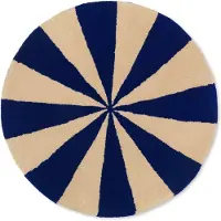 Ferm Living Arch Tufted Tapis Blue | Large