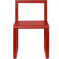 Ferm Living Little Architect Chaise pour Enfants Poppy Red