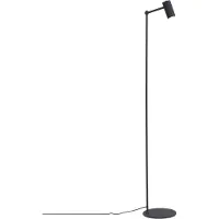It´s about RoMi - Lampadaire Montreux - Noir - 22x22x133cm pour salon, chambre à coucher