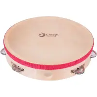 Classic World Tamboerijn Rond (Percussion), Instrument à percussion, Multicolore