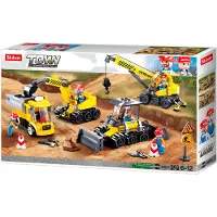 Sluban Town Building Team 465 Pieces Argenté Enfants