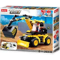 Sluban Town Builders M38-B0805 Pelle sur roues