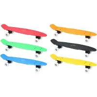 No Fear Skateboard 57 cm en Noir / Bleu / Vert / Rouge / Jaune / Orange