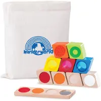 Wonderworld Blocs sensoriels en bois