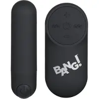 Bang! Vibromasseur Bullet Télécommandé - Noir