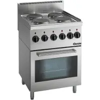 Bartscher Fourneau él. 600, L600, 4PL, FE