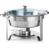 Hendi Chafing Dish - rund, Kitchen Line, 3,5L, 390x(H)270mm