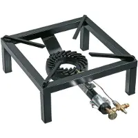Bartscher Réchaud à Gaz - Pieds Acier - 7,5kW - 398x570x170(h)mm