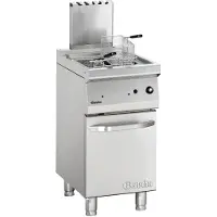Bartscher Friteuse professionnelle à gaz - 15 litres | L 400 x P 700 x H 850-900 mm | 15 kW
