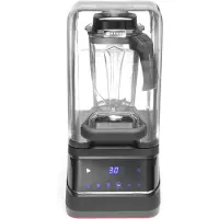 Super Merchant Mixeur numérique avec capot d'insonorisation, 2,5L, Noir, 220-240V/1680W, 250x300x(H)546mm