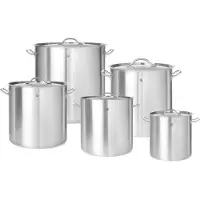 Hendi Marmite - avec couvercle, Budget Line, 50L, 400x(H)400mm