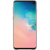 Samsung lederen cover - grijs - Galaxy S10