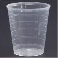 Creotime Mini-gobelets avec couvercle, 30 ml, 75 pcs.