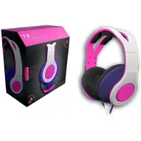 Gioteck Casque filaire stéréo Gaming TX30 pour Nintendo Switch PS5 PS4 Xbox Séries et Xbox One Rose