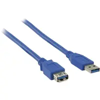 Valueline USB 3.0 Rallonge 2 m Bleu