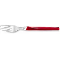 Lou Laguiole Rising-Sun - Fourchette de table - Rouge - (lot de 6)