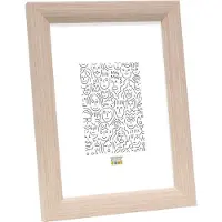 Deknudt Frames Moulure en bois Deknudt, modèle S54S, couleur chêne, dimensions 21,0 x 29,7 cm