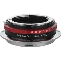 Fotodiox Adaptateur de monture d'objectif Pro - Nikon Nikkor F monture Type G à Fujifilm monture type G (NikG-GFX-Pro)
