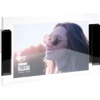 Deknudt Cadre photo transparent 18 mm d'épaisseur 10x15 S58SE2
