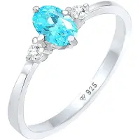 Elli Bague bleu clair / argent