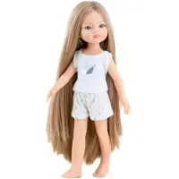 Paola Reina Friends Manic Pijama White Doll 32 Cm Blanc Enfants