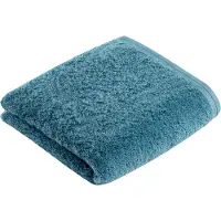 Vossen Serviette de Toilette Vossen Vegan Life Sea Shimmer (50 x 100 cm) (Lot de 3)