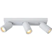 Lucide Taylor Spot de Plafond White | 3x5W 2200K|3000K