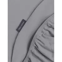 Marc O'Polo Drap-housse Premium Jersey Grey (Coton)-1-persoons (90/100 x 200/210/220 cm)