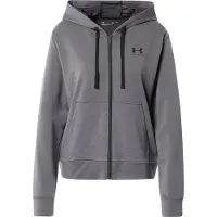 Under Armour Rival Terry Full Zip Sweatshirt Noir,Gris S Femme