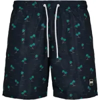 Urban Classics Shorts de bain bleu nuit / mélange de couleurs