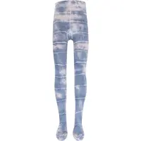 Ewers Collant 'Batik' bleu clair / rose