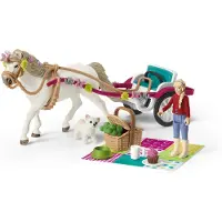 Schleich Horse Club Carriage For The Big Horse Show Multicolore 5-12 Years Enfants
