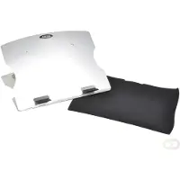 Desq Support pour ordinateur portable 35x24x0,6 cm Aluminium