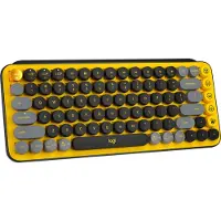 Logitech POP Keys Clavier Sans Fil Mécanique Jaune AZERTY