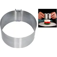 Mikamax Moules De Cuisson Adjustable Ring Moulds