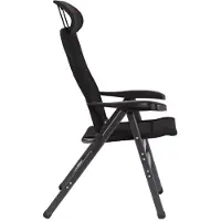 Crespo - Chaise de plage - XL - AP/238 - Air-Deluxe - Compact - Noir