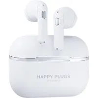 Happy Plugs Écouteurs Sans Fil Hope - Marbre Blanc
