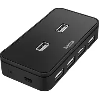 Hama 00200123 7-fach Hub schwarz