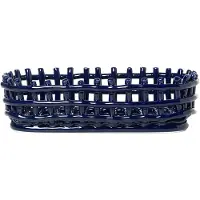 Ferm Living Panier en Céramique Oval | Blue