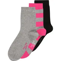 Falke Chaussettes gris chiné / rose clair / noir / blanc