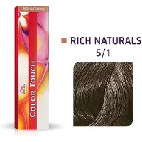 Wella Color Touch Rich Naturals 5/1 Light Brown Ash 60 ml