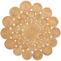 Nordal Tapis Lucia - jute Ø150cm
