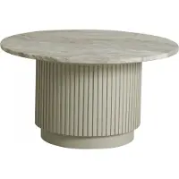 Nordal Table basse Erie - blanc