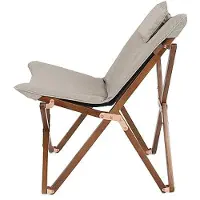 Bo Camp - Urban Outdoor - Fauteuil de relaxation enfant - Bloomsbury - S - Polyester Oxford - Beige