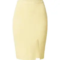 Urban Classics Jupe jaune pastel