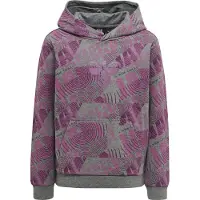 Hummel Sweat-shirt 'Space Jam' gris chiné / violet / violet foncé