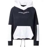 Under Armour weathirt à capuche Under Armour Rival + Fleece Hoodie-BLK 1369851-001 | La taille:S