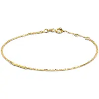 Jackie Gold Bracelet à maillons en or jaune 14 carats